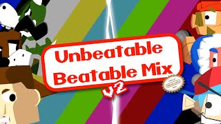 UNBEATABLE BEATABLE MIX  FNF MARIOS MADNESS V2 UST FT LM21  FLP [upl. by Ketchan]