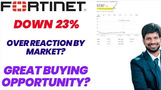 fortinet stock down by 23 Is this a great buying opportunity ftnt stock fortinet ftnt [upl. by Cheadle629]