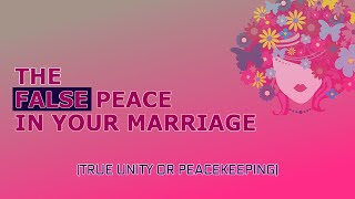 Without TRUE Repentance Marriage FAILS  When Apologies Arent Enough  Fake Unity and False peace [upl. by Kciderf397]