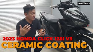 CLICK 125 CERAMIC COATING [upl. by Rabiah37]