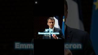 Les 20 présidents les plus respectés au monde EmmanuelMacron france paris france [upl. by Cogen387]