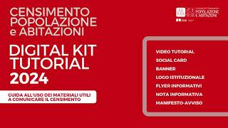 Digital Kit tutorial Censimento Permanente della Popolazione e delle abitazioni 2024 [upl. by Drexler953]