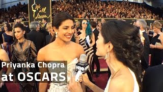 Priyanka Chopra at the OSCARS Talks about Jamshedpur Jharkhand [upl. by Udall]