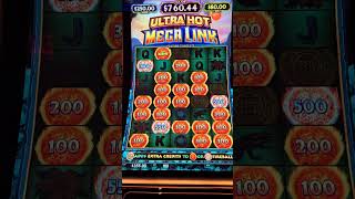 Ultra Hot Mega Link High Limit Slot 10 Bet Bonus [upl. by Wartow86]