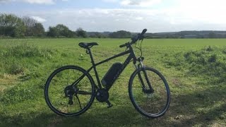 Carrera CrossfireE Electric Bike Review [upl. by Inoy]