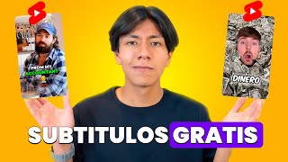 Cómo Poner Subtítulos A Un Video Gratis Con IA [upl. by Tamarra]