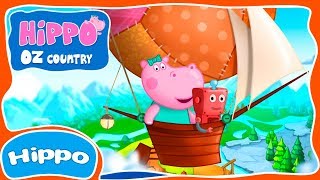 Hippo 🌼 Contes dhippopotames le magicien dOZ 🌼 Jeu de dessin animé pour les enfants [upl. by Eiral]