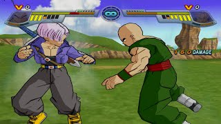 Tien VS Trunks CPU VS CPU  Dragon Ball Z Infinite World [upl. by Utter]