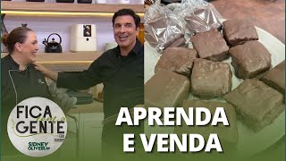 Aprenda a fazer a melhor receita de pão de mel com Edu Guedes e a chef Lili  Fica com a Gente [upl. by Keverian]