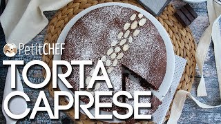 Torta caprese  Tutorial cucina ricetta facile PetitChefit [upl. by Tonina]