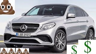 BUYING USED MERCEDES GLE COUPE C292 ALL PROBLEMS FULL HIStory [upl. by Ruvolo]