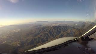 Malaga Spain AGP Approach and landing runway 13 on a nice morning Airbus A320 cockpit view 4k [upl. by Asaph807]