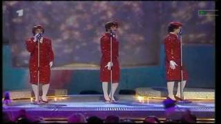 Eurovision 2002 22 Slovenia Sestre Samo Ljubezen 169 HQ [upl. by Pestana]