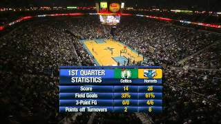 Marco Belinelli vs Boston Celtics  Mar 19th 2011 [upl. by Dorran]