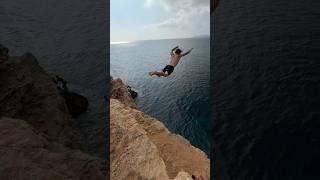 Døds gap ibiza døds splashdiving travel cliffjumping [upl. by Acino]