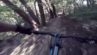 Skeggs MTB  Manzanita trail down [upl. by Sinnej192]