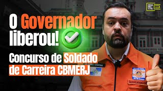 Governador libera concurso de Soldado de Carreira [upl. by Ayad738]