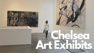 Exploring art exhibitions in NYC Chelsea Edition [upl. by Eniretac]