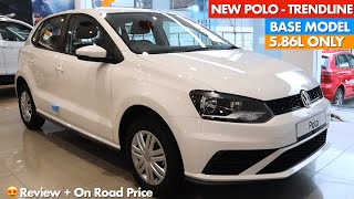 Volkswagen Polo Trendline 2020  Review  Polo 2020 Base Model  Features  Interior Price in India [upl. by Irehc]