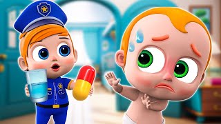 Oh no Baby amp Mommy Got Sick 💊  Take Care Little Baby 👶🏻🍼  ✨NEW Nursery Rhymes For Kids [upl. by Albertine]