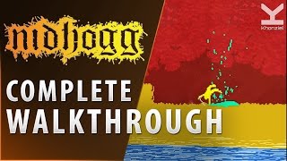 Nidhogg  COMPLETE Walkthrough  Gameplay [upl. by Eidas]