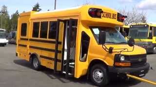 Northwest Bus Sales 2014 Starcraft Quest 18 Passenger  1 Wheelchair School Bus For Sale  B35274 [upl. by Ehcnalb]