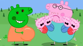 Zombie Apocalypse Daddy Police to the Rescue for Peppa 🧟  Peppa Pig Funny Animation [upl. by Tawney824]