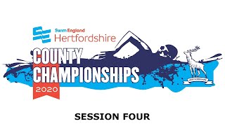 Swim England Hertfordshire County Championships 2020  Session 4 [upl. by Aenneea]