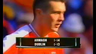 LAST 10 MINUTES OF ARMAGH V DUBLIN  2002 ALL IRELAND FOOTBALL SEMIFINAL [upl. by Melicent]