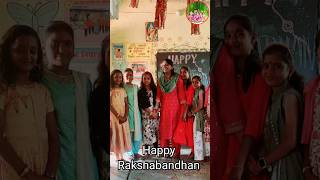 rakshabandhan celebration in school rakhipornima special shorts viral videos [upl. by Abner]