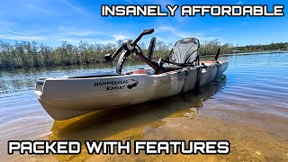 The MOST AFFORDABLE Pedal Drive Kayak on the MARKET with these Features [upl. by Nelhsa]