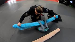 BJJ DIY Grappling Dummy [upl. by Lexa]