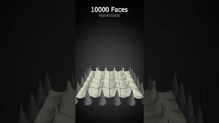 Cloth Simulation from 100 to 1 million Faces 3danimation cloth effects simulation visual 3d [upl. by Arol]