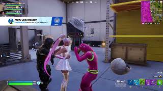 Fortnite Ariana Grande Skin  GAMEPLAY [upl. by Runkel]