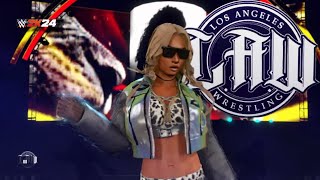 WWE 2K24 CAW LAW Ep130 [upl. by Yatnoed]