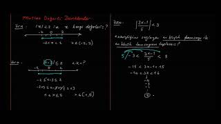 Antrenmanlarla Matematik Mutlak Değerli Eşitsizlikler Ders 4 [upl. by Eesac]