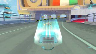 Cars 2 Game Play  3 player Battle Race 03 [upl. by Naasah105]