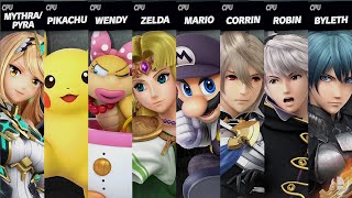 Super Smash Bros Ultimate Mixed Battle [upl. by Abisia]