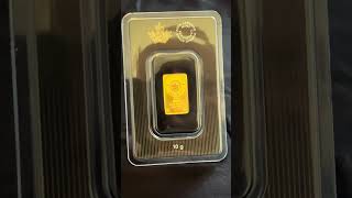 10 gram Royal Canadian Mint gold bar [upl. by Marquez320]