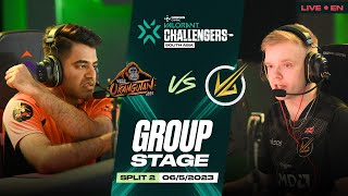 Orangutan vs Velocity Gaming EN Split 2  NODWIN Valorant Challengers South Asia [upl. by Skees]