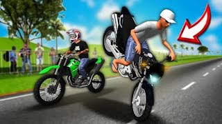 NOVA FALCON 400 NA NOVA ATUALIZAÇÃO DO MOTO WHEELIE 3D [upl. by Akemat573]