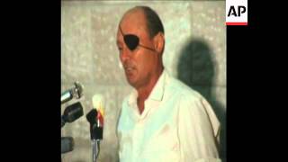 SYND 22873 MOSHE DAYAN STATEMENT [upl. by Novyar]