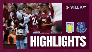 MATCH HIGHLIGHTS  Aston Villa 40 Everton [upl. by Maidel]