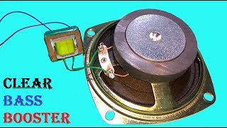 How to Make Speaker Louder and Clear Bass booster [upl. by Rudolph841]