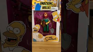 Unboxing Jakks Pacific Grounds Keeper Willie  thesimpsons toys jakkspacific unboxing [upl. by Sidwel120]