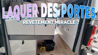 Comment laquer des portes ou un meuble comme chez ikea  un revêtement magique [upl. by Seraphina]