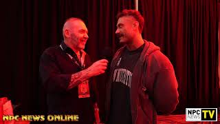 2024 IFBB Olympia Meet the Olympians Tony Doherty Interviews Chris Bumstead [upl. by Ahsoym]