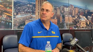 Narduzzi on Notre Dame Veilleuxs play and more  Pitt football on PantherLaircom 10262023 [upl. by Yltneb440]