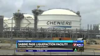 Opening of Chenieres Sabine Pass LNG Terminal [upl. by Ignatius]