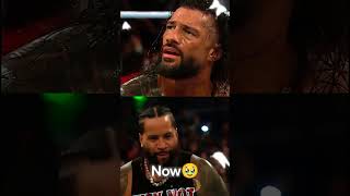 Roman Reigns and Jimmy uso Then vs Now 🥹 shorts wwe [upl. by Giddings336]